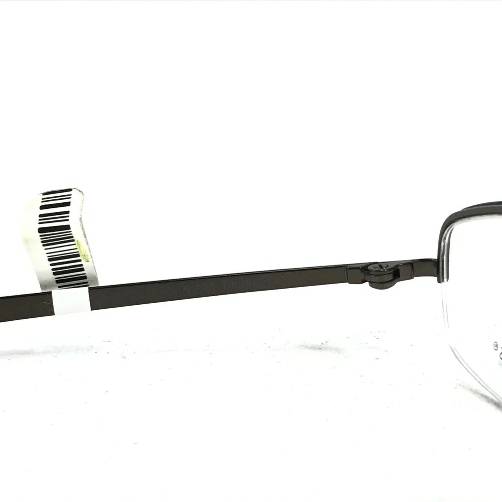 Freudenhaus Tim-Tim MCO Eyeglasses Frames Brown Gray Rectangular 51-19-125